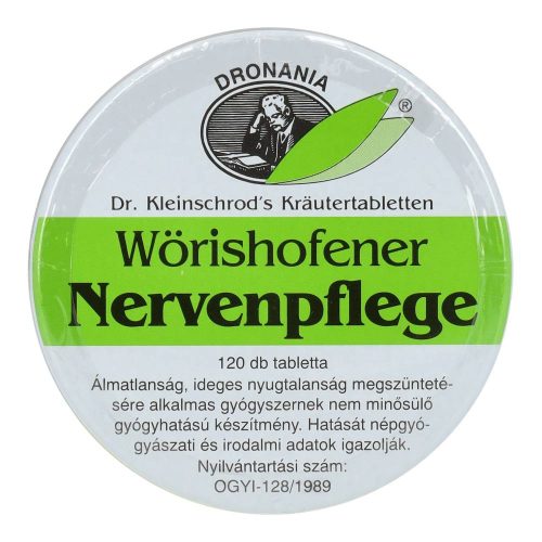 Dronania Dr. Kleinschrod's Wörishofener Nervenpflege tabletta, 120 db