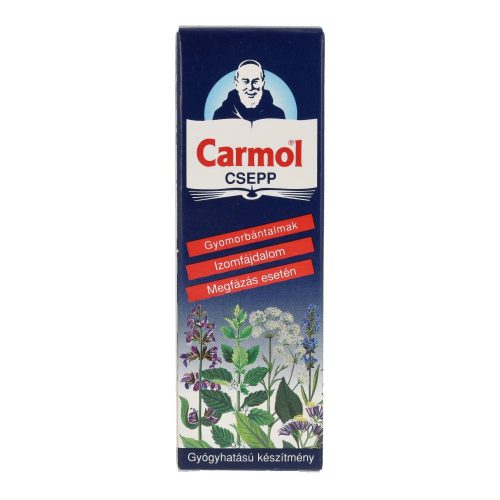 Carmol csepp gyomorbántalmak, izomfájdalom, megfázás esetén, 40 ml
