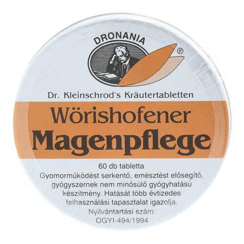 Dronania Dr. Kleinschrod's Wörishofener Magenpflege tabletta, 60 db