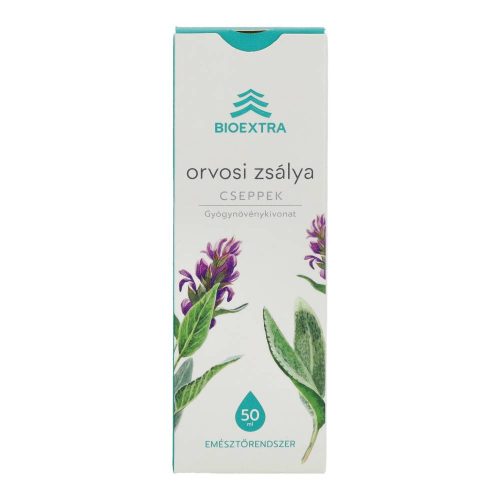 Bioextra orvosi zsálya cseppek, 50 ml