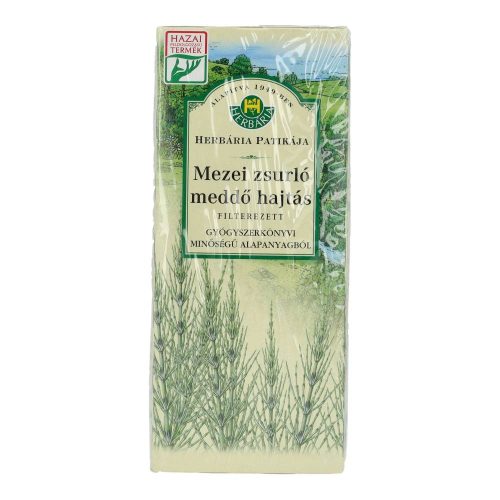 Herbária mezei zsurló meddő hajtás, filteres, 25 db