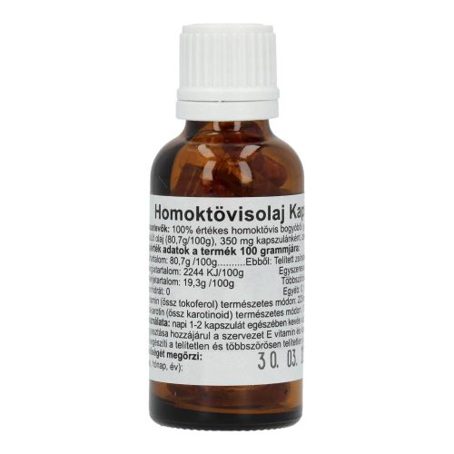 Dr. Fitokup homoktövisolaj kapszula, 30 db