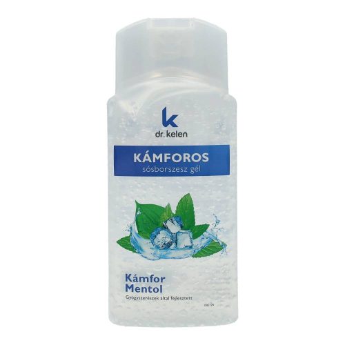 Dr. Kelen kámforos sósborszesz gél, mentolos, 150 ml