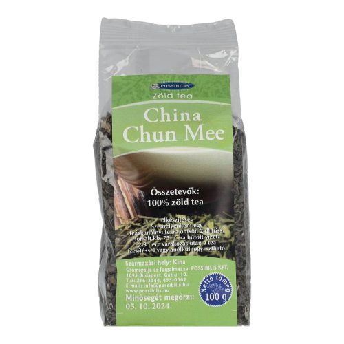 Possibilis China Chun Mee zöld tea, 100 g