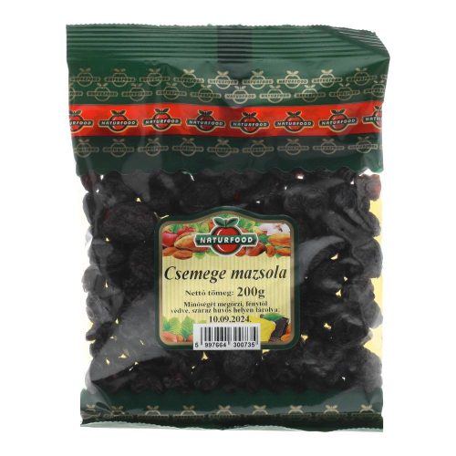 Naturfood csemege mazsola, 200 g