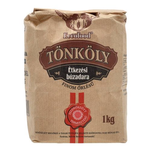 Eccofood tönköly étkezési búzadara, finom őrlésű, 1000 g