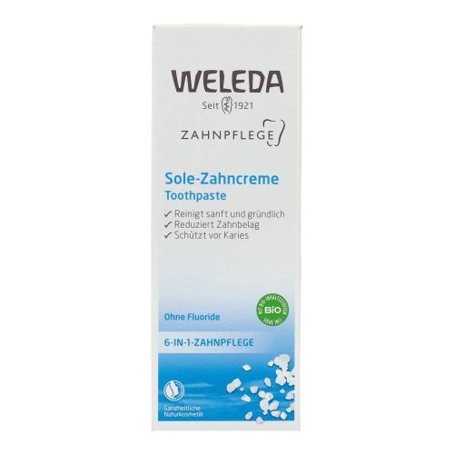 Weleda sós bio fogkrém, 6in1, fluoridmentes, 95 ml
