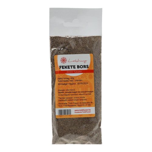 Lakshmi őrölt feketebors, 40 g