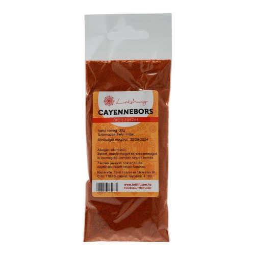 Lakshmi őrölt Cayenne-bors, 30 g