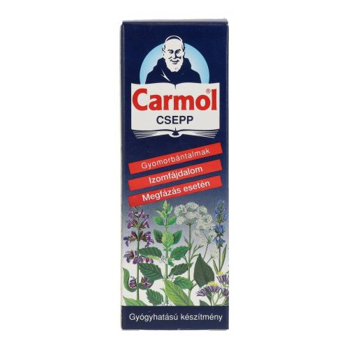 Carmol csepp gyomorbántalmak, izomfájdalom, megfázás esetén, 20 ml