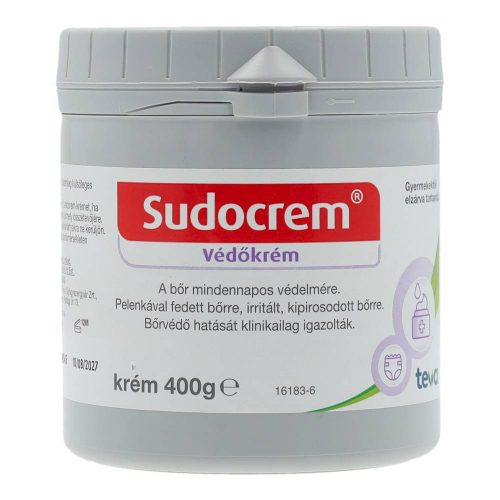 Sudocrem védőkrém, pelenkakiütés ellen, 400 g