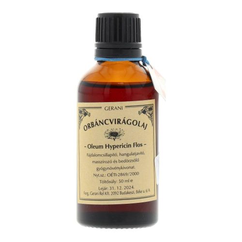 Gerani orbáncvirágolaj, 50 ml