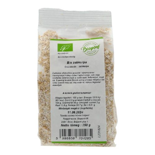 Biopont bio zabkorpa, 250 g