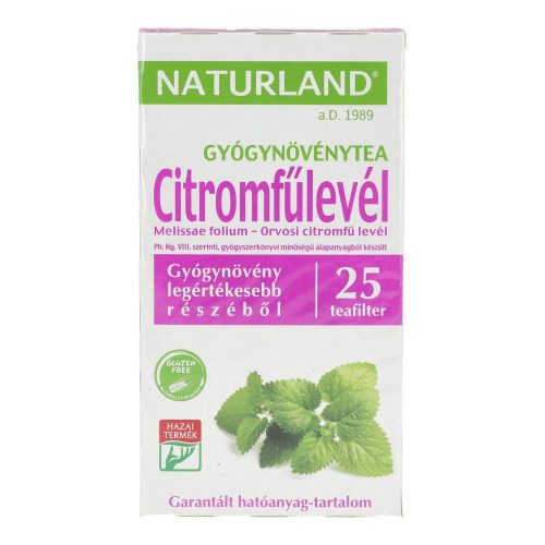 Naturland cirtomfűlevél gyógynövénytea, filteres, 25 db