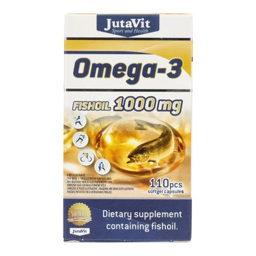 Jutavit Sport and Health Omega-3 halolaj kapszula, 100 db