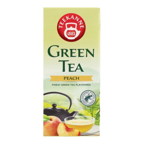 Teekanne zöld tea, filteres, őszibarackos, 20 db 