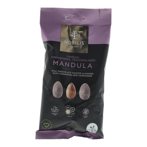 Nobilis mandula, fahéjas-tejcsokoládés, 100 g