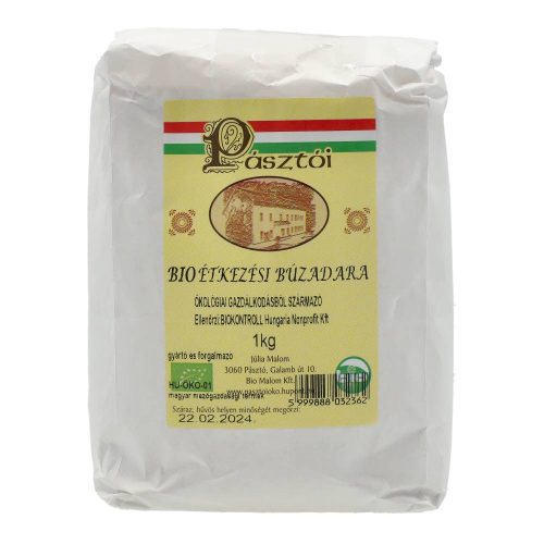 Pásztói bio étkezési búzadara, 1000 g