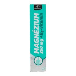   Innopharm magnézium + B6-vitamin pezsgőtabletta, 250 mg, barackos, 20 db