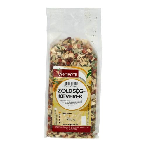 Vegetár vegetáriánus zöldségkeverék, 250 g