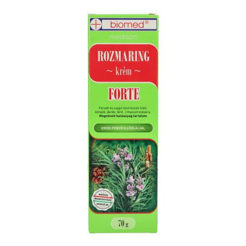 Biomed  rozmaring krém, forte, 70 g