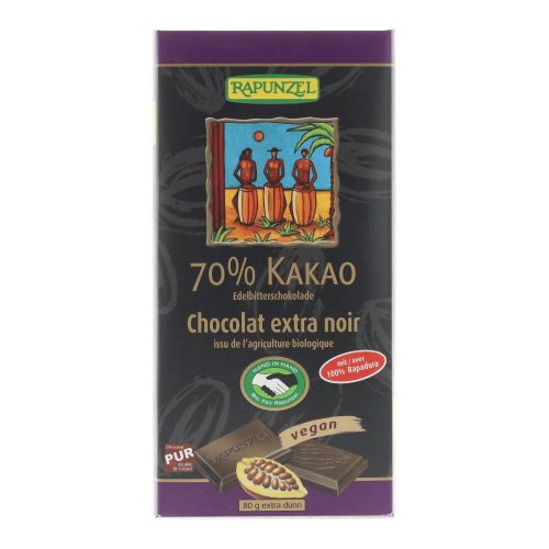 Rapunzel bio keserűcsoki, 80 g