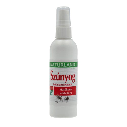 Naturland szúnyog-és kullancsriasztó spray, 100 ml