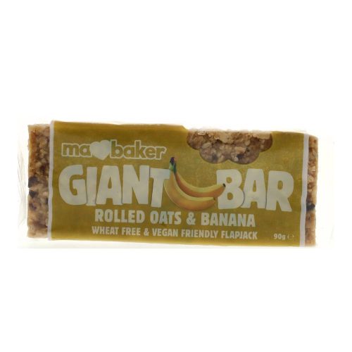 Ma Baker óriás zabszelet, banános, 90 g