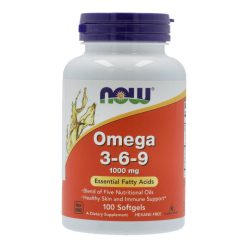 Now Omega 3-6-9 étrend-kiegészítő, lágykapszula, 100 db