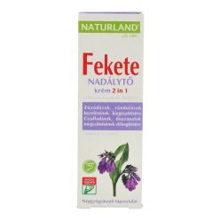 Naturland fekete nadálytő krém, 2in1, 100 ml