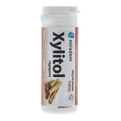   Miradent Xylitol növényi rágógumi édesítőszerrel, fahéjas, 30 db