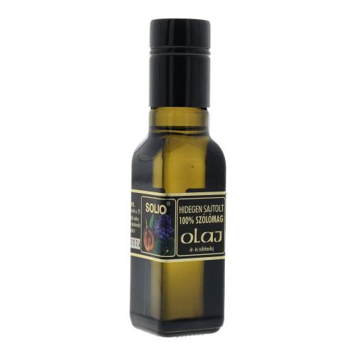 Solio szőlőmagolaj, hidegen sajtolt, 100 ml