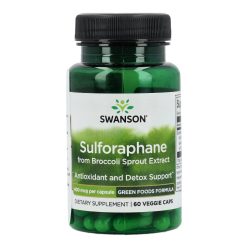 Swanson Sulforaphane brokkolicsíra-kivonat, 60 db