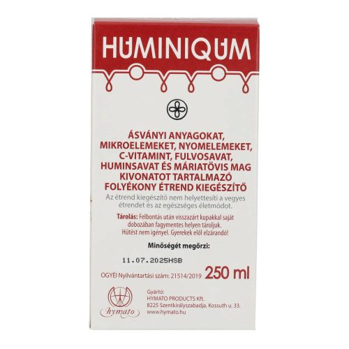 Hymato Huminiqum étrend-kiegészítő, folyékony, 250 ml