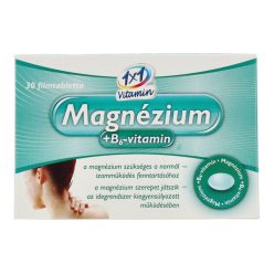 1X1 Vitamin magnézium + B6-vitamin filmtabletta, 30 db