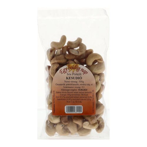 Egy Boldog Nap kesudió, sós, pörkölt, 100 g