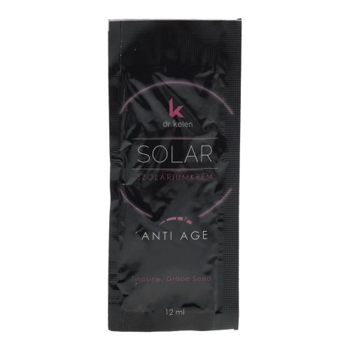 Dr. Kelen Solar szoláriumkrém, anti age, 12 ml