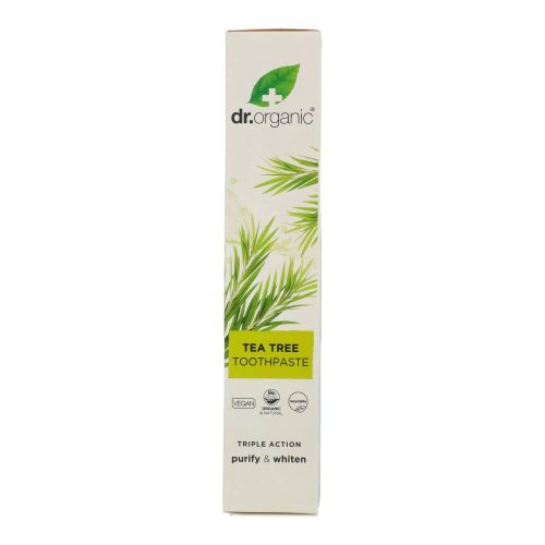 Dr. Organic bio teafa fogkrém, 100 ml