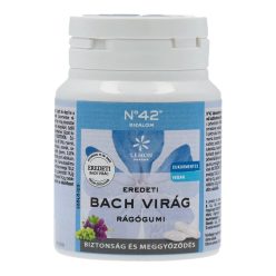   Bach Virágeszencia Bizalom és meggyőződés Bach virágterápiás rágógumi, 60 g