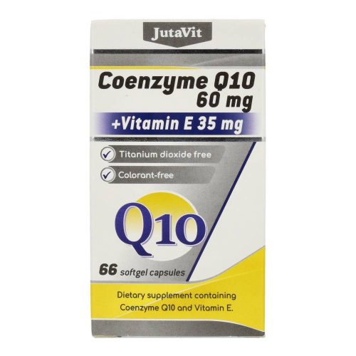 Jutavit Koenzim Q10 + E-vitamin kapszula, 66 db
