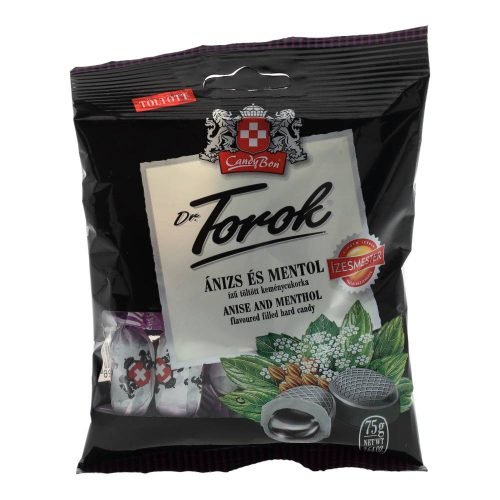 Dr. Torok keménycukor, ánizs-mentol, 75 g