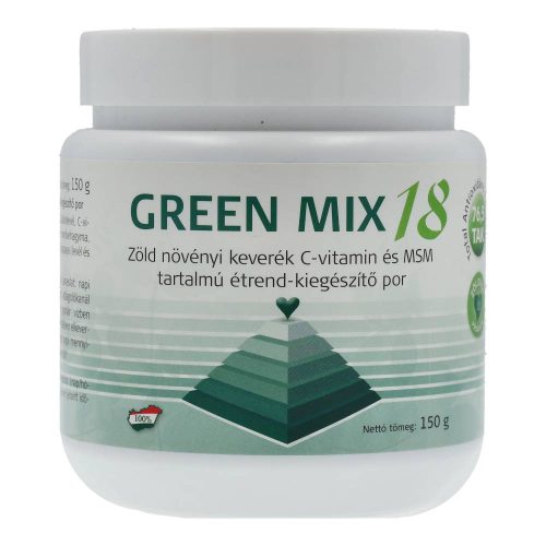 Zöldvér Green Mix 18 étrend-kiegészítő, por, 150 g