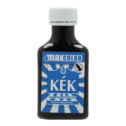 Szilas Aroma MaxColor élelmiszer-színezék, kék, 30 ml