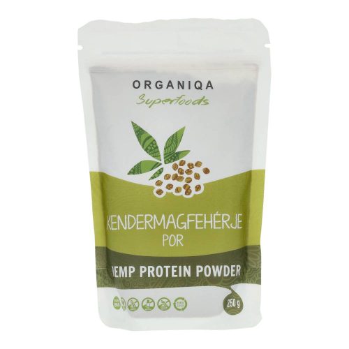 Organiqa Superfoods bio kendermagfehérje por, 250 g