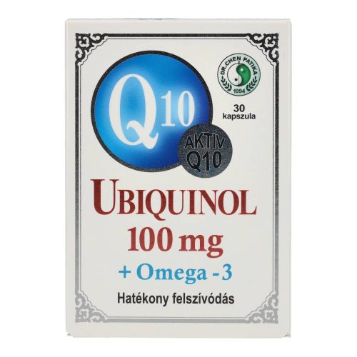 Dr. Chen Q10 ubiquinol + omega-3 kapszula, 30 db