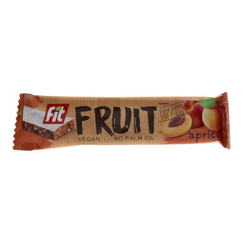 Fit Fruit gyümölcsös müzliszelet, sárgabarackos, 23 g