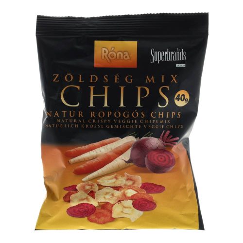 Róna zöldség mix csipsz, 40 g