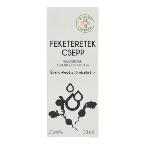 Bálint Cseppek feketeretek csepp, 30 ml