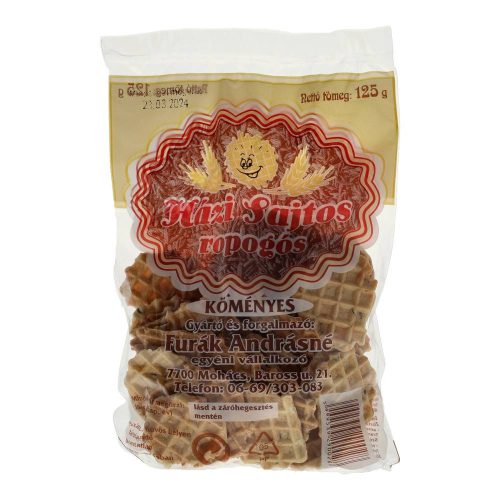 Furák Andrásné házi sajtos ropogós, köményes, 125 g