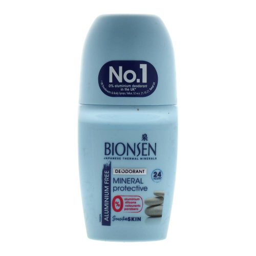 Bionsen Deo Roll-On Mineral Protective, 24 órás védelem, 50 ml